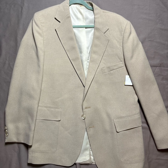 Levi's Other - Vintage Levi’s Action Suit Blazer Beige STA-PREST |‎ Western Menswear 42R